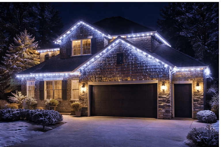 Professional permanent lighting installation